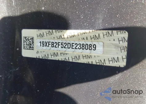 2013 Honda Civic Lx from USA, damaged, VIN 19XFB2F52DE238089